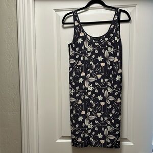 [3/$24] Club Monaco Floral Sleeveless Dress